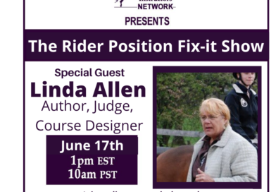 International Judge and Author Linda Allen Provides Insight into Rider Position Development